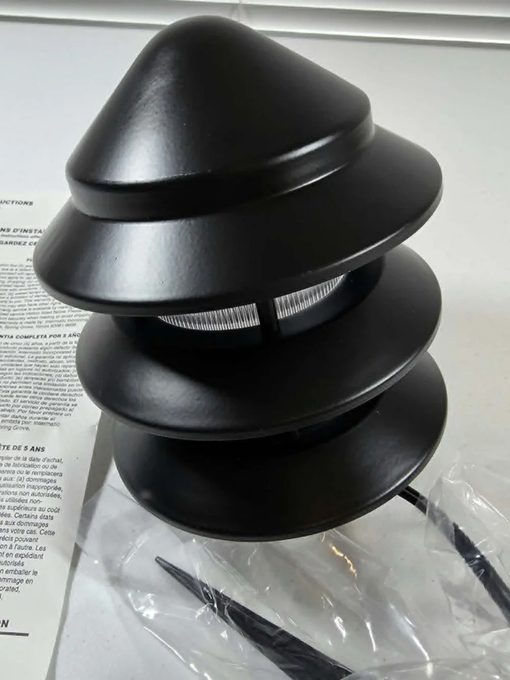 MALIBU INTERMATIC LOW VOLTAGE LANDSCAPE LIGHT LT13 BLACK METAL NO BULB NEW